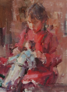 Girl and Doll